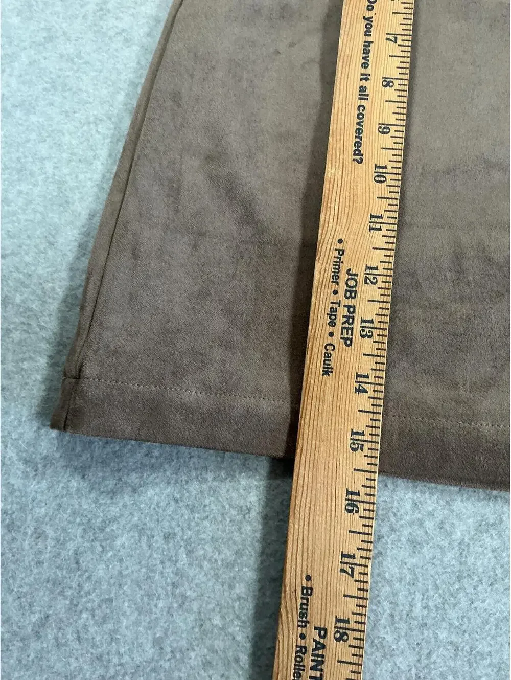 Altard‎ State Brown Faux Suede Mini Skirt Size S